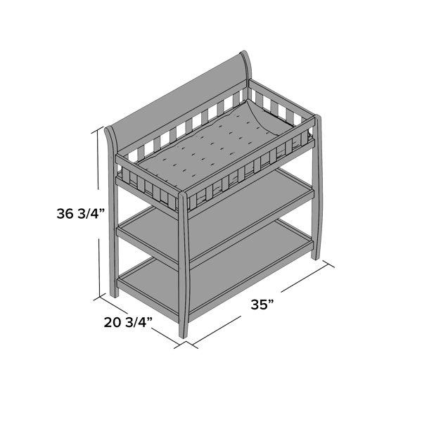 Delta bentley changing clearance table